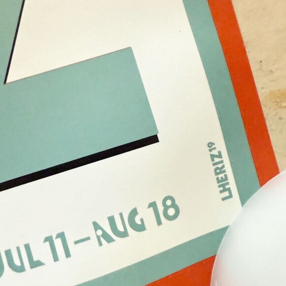 37th Annual San Francisco Jazz Summer Festival 2019 Concert Poster Lewis Heriz - Picture 5 of 11